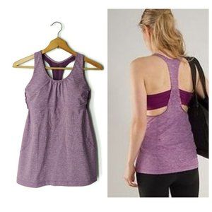 Lululemon Turbo Tank Top Built-In Bra Racerback